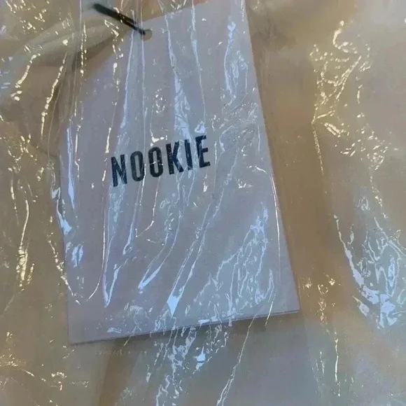 NOOKIE LEXI CHAIN GOWN - WHITE